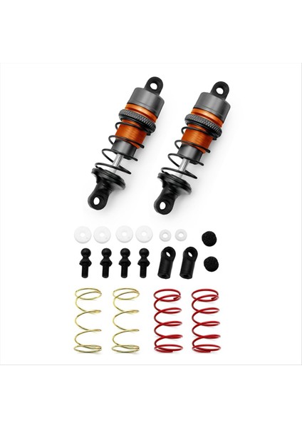 1/10 1 Çift Metal Hidrolik Şok Emiciler Rc Uzaktan Kumanda Araba Düz Yarış Drift Arabası (67MM) Mor (Yurt Dışından) fiyatları