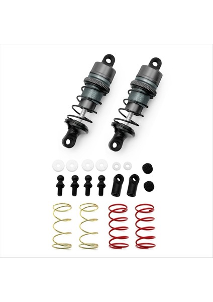 1/10 1 Çift Metal Hidrolik Şok Emiciler Rc Uzaktan Kumanda Araba Düz Yarış Drift Arabası (67MM) Mor (Yurt Dışından) modelleri