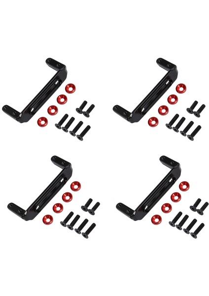 4x Metal Servo Montaj Tutucu Servo Eksenel Capra Için Sabit Taban 1 9 Utb AXI03004 1/10 Rc Trail Araba Yükseltme Parçaları (Yurt Dışından)