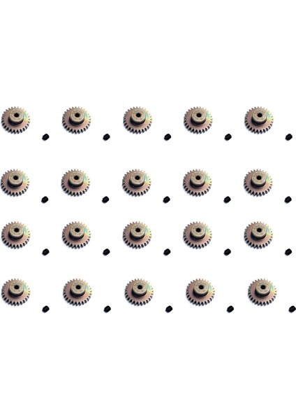 20X 27T Çelik Motor Dişli Wltoys Için Parçalar 144001 124019 124018 A959-B A959B A969B Rc Araba Yedek Aksesuarlar (Yurt Dışından)