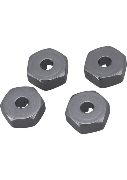 2 Set Alüminyum Alaşım 12MM Birleştirici Tekerlek Hub Hex Adaptör Wltoys 144001 1/14 Rc Araba Yedek Parçaları Siyah ve Gri (Yurt Dışından) indirimleri
