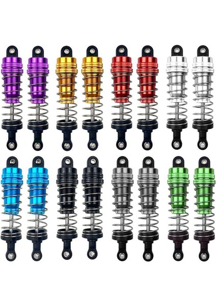 4pcs Metal Ön ve Arka Yağ Şok Emici Damper Mjx H16 16207 16208 16209 16210 1/16 Rc Araba Yükseltmeleri Parçalar 1 (Yurt Dışından) modelleri