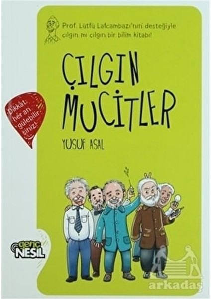 Çılgın Mucitler – Yusuf Asal Bilim ve Mizah Dolu 176 Sayfa Türkçe fiyatları