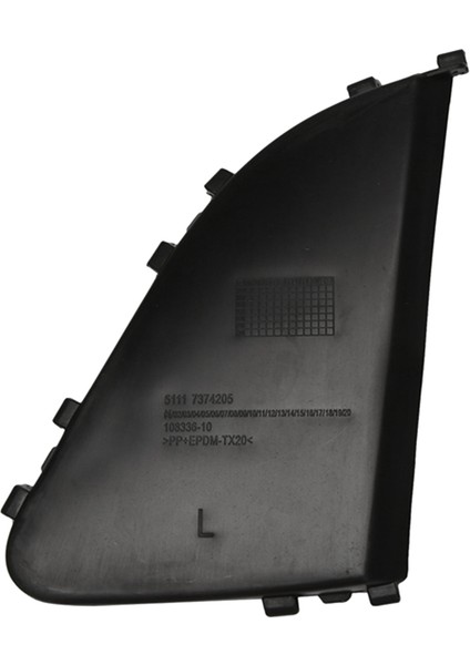 1 Çift Ön Sol Taraf Kapalı Izgara Merkezi Siyah Plastik 51117374205 51117374206 Bmw X1 F48 F49 Sav 2010-2013 (Yurt Dışından)