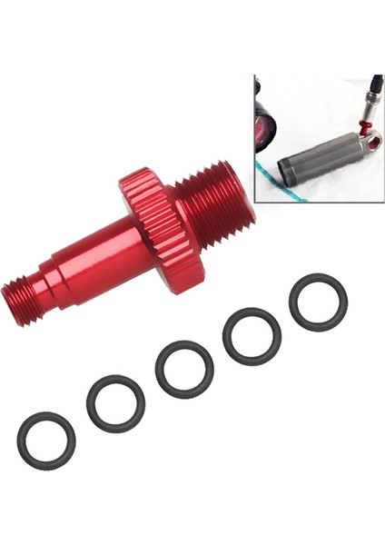 2x Dağ Bisikleti Aracı Rockshox Monarch/dt Swiss Xmm/ıfp Yakıt Ikmali Aracı Için Arka Şok Hava Valf Adaptörü (Yurt Dışından) fırsatları