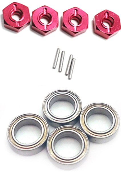 Metal Birleştirici Wltoys Için 144001-1297 Yatak ile Kırmızı 144001 1/14 4WD Rc Araba Parçaları (Yurt Dışından)