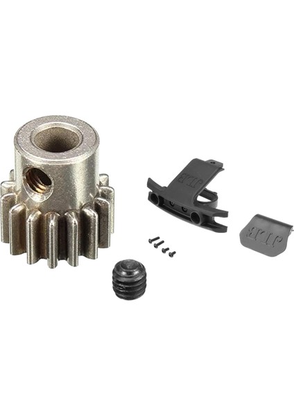 2 Jlb Racing Cheetah Için Set 1/10 Fırçasız Rc Araç Parçaları Aksesuarları Tampon EB1003 ve 15T Motor Dişli EA1040 (Yurt Dışından)