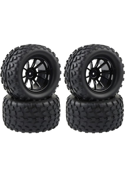 1/10 Rc Canavar Kamyonu Için 130MM Buggy Lastik Lastik Tekerlek Köpüğü Traxxas Için 12MM Arrma Redcat Hsp Hpı Tamiya Kyosho (Yurt Dışından)