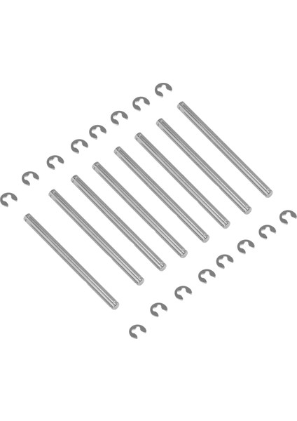 2 Set Rc Araba Parçası 1 Pcs Metal Terlik Debriyaj Eliminator ve 1 Set Süspansiyon Pinleri 44MM E-Clıps (Yurt Dışından) fiyatları