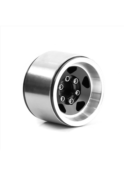 4pcs 1 0 Inç Alüminyum Alaşım Beadlock Tekerlek Göbek Jantları Rc Paletli Araba Eksenel SCX24 1/18 TRX4M Tekerlek Parçaları Siyah (Yurt Dışından) modelleri