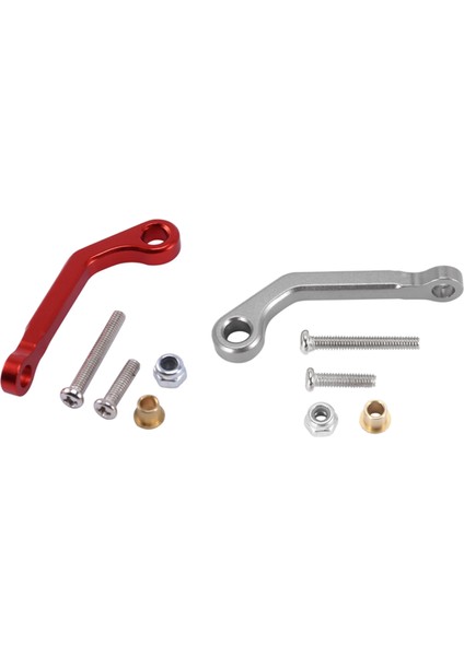 2 Wpl B1 B14 B24 C14 C24 B16 B26 B36 Q60 Q63 Q64 Q65 Rc Araç Yedek Parçalar Metal Servo Çekme Çubuğu Gri ve Kırmızı (Yurt Dışından)