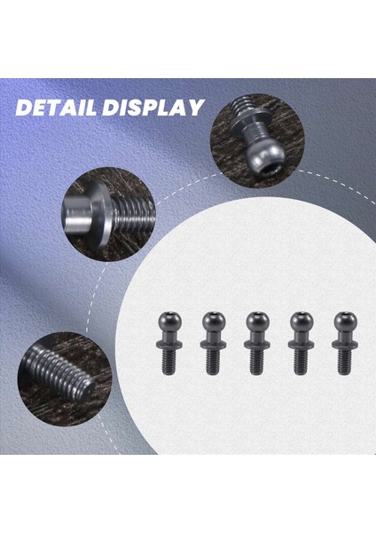 10PCS M3 Metal Altıgen Bilyalı Kafa Vidaları Tamiya Için (Yurt Dışından) indirimleri