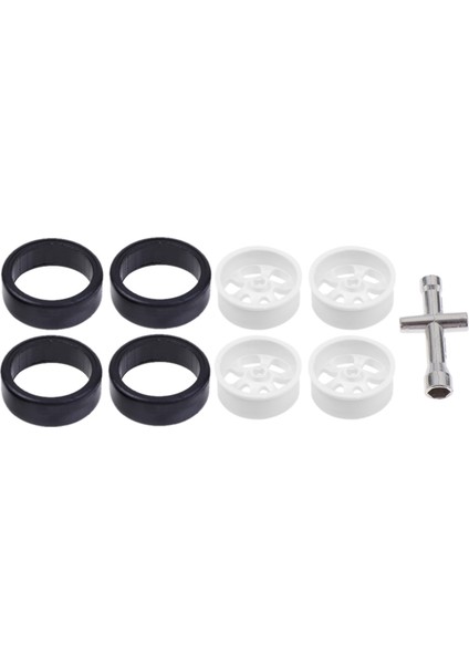 K969-01 K969-02 Wltoys Için Tire ile Tekerlek Jant Hub K969 K979 K989 K999 P929 P939 1/28 Rc Drıft Araç Yedek Parçaları (Yurt Dışından)