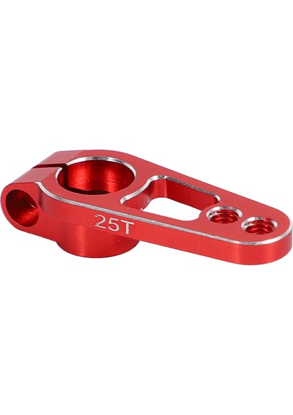 1pcs Alüminyum Alaşım 25T 31MM Direksiyon Servo Kol Boynuzu Rc Otomobil Tarama Parçaları Kırmızı (Yurt Dışından)