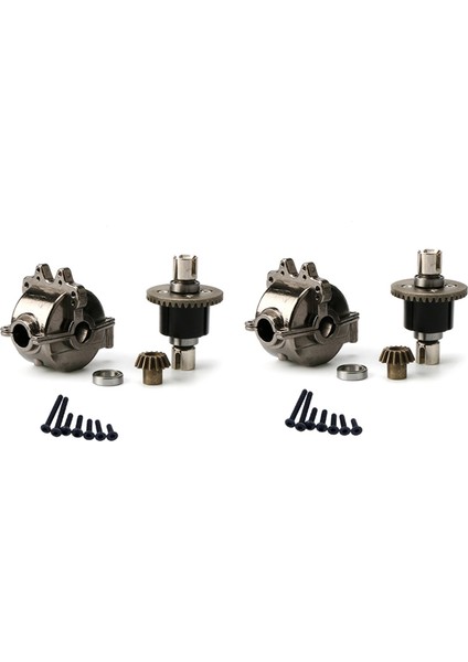 2x Rc Araç Yükseltme Parça Alüminyum Alaşım Dişli Kutusu Metal Dişli Diferansiyel A949-12 Wltoys Için 1/18 Ölçekli Modeller (Yurt Dışından)