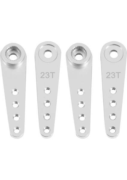 4pcs Cnc Alüminyum Alaşım Servo Kol 1 25-2 5inch Futaba Sanwan Servos 23T (Yurt Dışından)