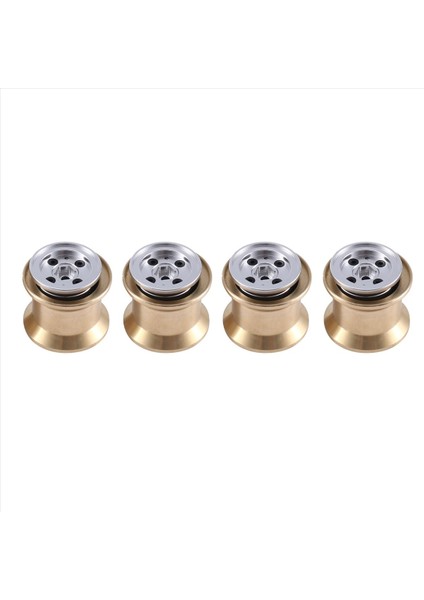4pcs Pirinç Kelepçe Halkası Metal 1 0 Tekerlek Jant Tekerlek Göbeği FCX24 Max Smasher 1/24 Rc Paletli Araba Yükseltme Aksesuarları 2 (Yurt Dışından) fırsatları