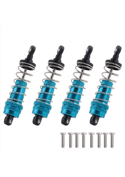 4pcs Metal Şok Emici Damper Yedek Aksesuar Wltoys Için Uyum 144001 1/14 4WD Rc Drift Yarış Araç Parçaları Mavi (Yurt Dışından) fiyatları