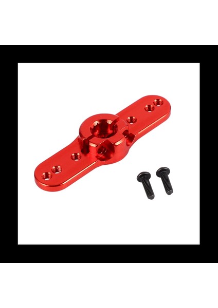 2x Metal 15T Servo Korna 15 Diş Direksiyon Servo Kol 1/5 Rc Tırmanma Araç Benzin / Elektrik Kırmızı (Yurt Dışından) fırsatları