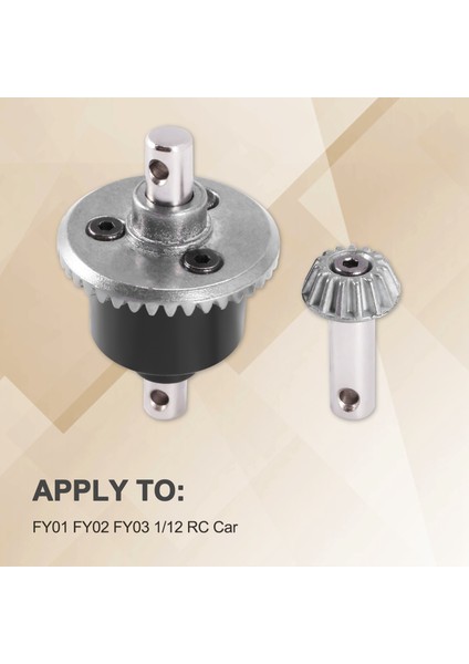Feiyue FY01 FY02 FY03 1/12 Rc Araba Yedek Yükseltme Parçaları Için Diferansiyel Montaj Aksesuarları FYQCS01 (Yurt Dışından) modelleri
