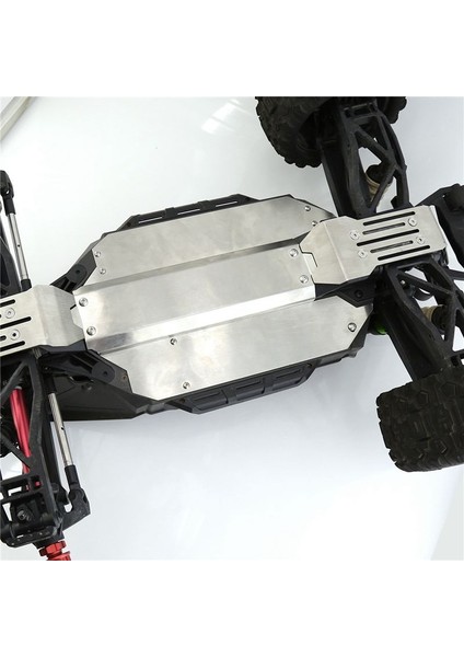 Traxxas 1/10 Maxx Rc Araba Yükseltme Parçaları Için Paslanmaz Çelik Ön ve Arka Şasi Zırh Kayma Plakası Koruyucu (Yurt Dışından) fiyatları