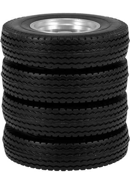 Tamiya Için Cnc Alüminyum Jantlı Arka Kauçuk Alçak Yükleyici Tekerlekler Lastik Lastik 1/14 Rc Traktör Römork Kamyonu (Yurt Dışından) indirimleri