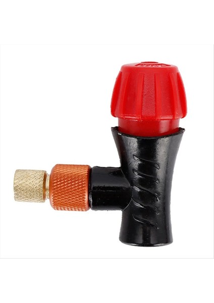 Bisiklet Hava Pompası Valf Kafası Şişirme Adaptörü Co2 Gaz Pompası Kafası Hızlı Şişirilebilir Bisiklet Şişirme Başı Presta Schrader (Yurt Dışından)