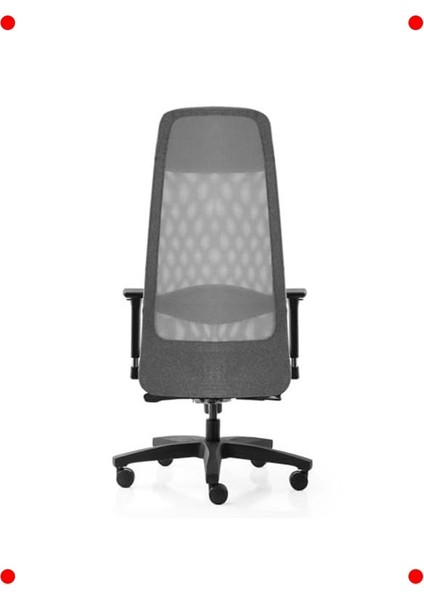 Ergonomik Kumaş Çalışma Koltuğu | Gri Ofis Sandalyesi indirimleri