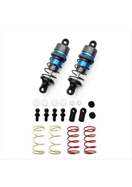 1/10 1 Pair Metal Hidrolik Şok Emiciler Rc Uzaktan Kumanda Arabası Düz Yarış Sürüklenme Arabası (63MM) Kırmızı (Yurt Dışından) indirimleri