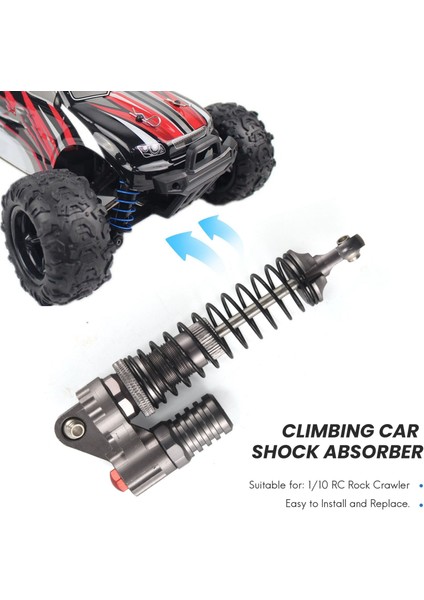 2pcs Alüminyum Alaşım 90MM Emici Şoklar 1/10 Ölçekli Rc Kaya Tarayıcıları Eksenel SCX10 D90 Kamyon (Yurt Dışından) fiyatları