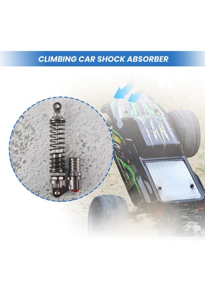 2pcs Alüminyum Alaşım 90MM Emici Şoklar 1/10 Ölçekli Rc Kaya Tarayıcıları Eksenel SCX10 D90 Kamyon (Yurt Dışından) fırsatları