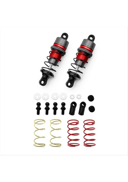 1/10 1 Pair Metal Hidrolik Şok Emiciler Rc Uzaktan Kumanda Arabası Düz Yarış Sürüklenme Arabası (63MM) Kurşun Rengi (Yurt Dışından) indirimleri