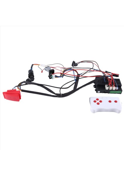 Dıy Çocukların Elektrikli Araba Kablo Daimi Tel Anahtar ve Uzaktan Kumanda Alıcısı 4WD Toys Aksesuarları (Yurt Dışından) modelleri