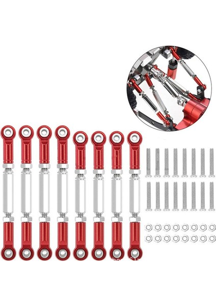 1/12 MN128 Uzaktan Kumanda Araç Parçaları ve Aksesuarları Metal Yükseltme Modifikasyonu Ayarlanabilir Şasi Bağlantısı (Yurt Dışından) fırsatları