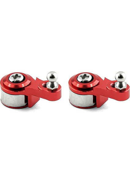 2x 25T Metal Ayarlanabilir Sönümleme Servo Servo Servo Korna 1/10 Rc Prıgler Araç Traxxas Trx4 Trx-4 Trx6 Yükseltme Parçaları 1 (Yurt Dışından)