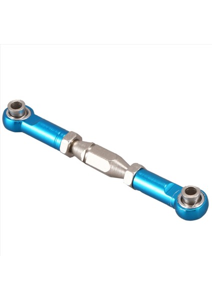 Wltoys Için 4x 144001 1/14 Rc Araba Yedek Parçalar Metal Bağlantı Servo Çekme Çubuk Direksiyon Çubuğu Seti Mavi (Yurt Dışından) indirimleri