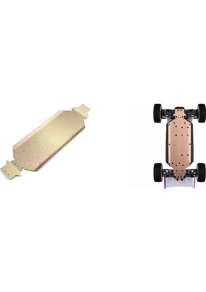 Wltoys Için 124019 124018 1/12 Metal Şasi Gövde Çerçevesi ve Alt Kenar Koruma Alt Yan Koruma Montajı (Yurt Dışından)