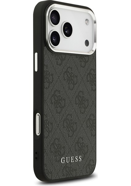 iPhone 17 Pro Max Uyumlu Kılıf Guess Lisanslı M-Safe Şarj Özellikli 4g Klasik Yazı Logo Kapak Siyah fırsatları