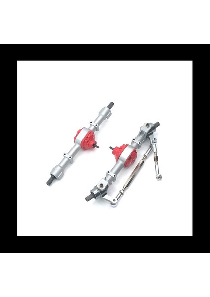 2x Yükseltme Çelik Dişli Ön ve Arka Köprü Aks Direksiyon Çubuğu Mn D90 D99 MN90 MN99S 1/12 Rc Araba Yedek Parçaları B (Yurt Dışından) fırsatları