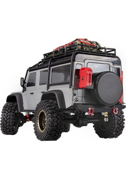 TRX4M Defender Için Tow Hook ile Metal Ön Tampon 1/18 Rc Paletli Araba Yükseltme Parçaları Aksesuarları (Yurt Dışından) fiyatları