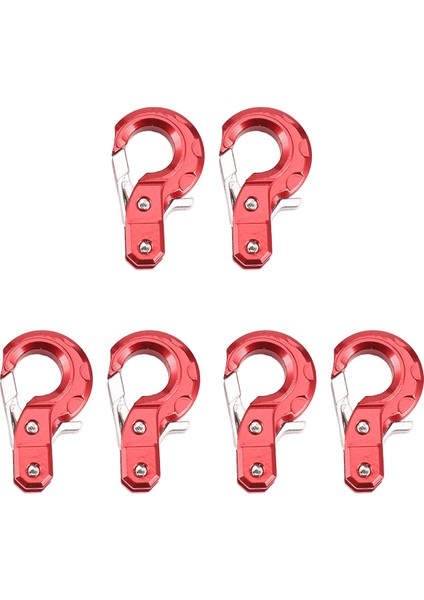 1/10 Eksenel SCX10 90046 Tamiya CC01 RC4WD D90 D110 Tf2 Traxxas Tx4 Kırmızı (Yurt Dışından)