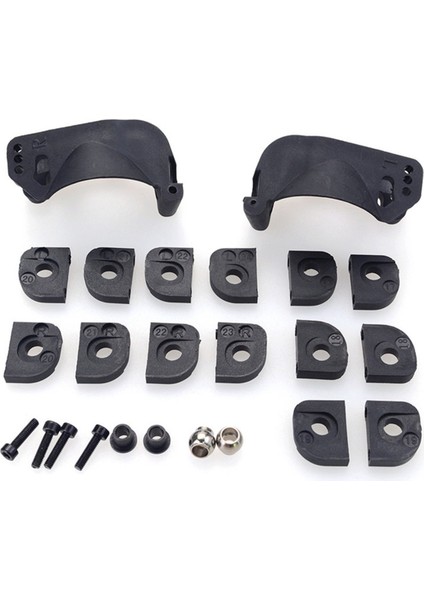 2 Set Rc Araba Parçası 1 Set 8037 C-Mounts Base ve 1 Set 8160 Ön Üst Süspansiyon Kolu (Yurt Dışından) fırsatları