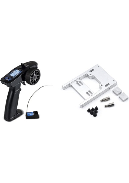 Wpl B1 B14 B16 B24 C24 C14 &amp P32 Turbo Yarışı Için Metal Direksiyon Servo Deposu Braketi 91803G-C 2 4g 4ch Vt Systema (Yurt Dışından)