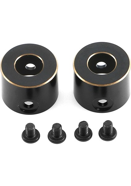 1/10 Simülasyon Modeli Için Araba Eksenel SCX10PRO Arka Aks Mili Kupası AXI03028 Kare Pirinç 1 Çift (Yurt Dışından)