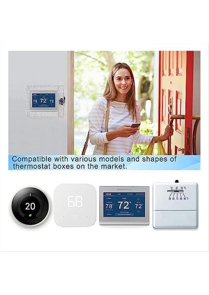 Kilitli Evrensel Termostat Koruması Evrensel Kombinasyon Kilidi Kutusu Şeffaf Akrilik Termostat Güvenlik Kilidi (Yurt Dışından) modelleri