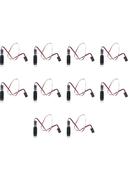 10X LED Lamba Işık Kontrol Anahtarı Panel Sistemi Traxxas Hsp Redcat Için 3ch&#39 Yi Aç/kapat (Yurt Dışından)