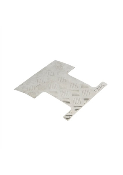 2x Paslanmaz Çelik Arka Gövde Kapağı Kızak Plakası Bagajı Wpl Için Dekoratif Plaka C24 C24-1 1/16 Rc Araba Yükseltmeleri Parçaları (Yurt Dışından) modelleri