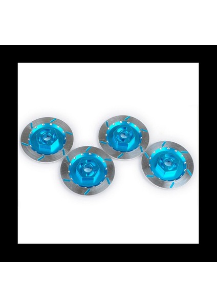 8pcs Alüminyum Alaşım Fren Disk Tekerleği Jant Kutusu Metal Altıgen Adaptörü Hsp Sinek Balık Arabası Kamyonu Için 12MM 94123 94122 D4 Cs Mavi (Yurt Dışından) fırsatları