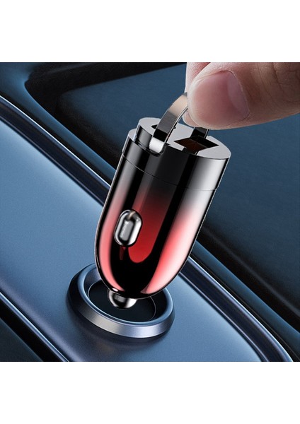 120W Çekme Ring Araba Mini Araba Şarj Cihazı Hızlı Şarj Araba Şarj Cihazı Gizli Çekme Araba Şarj Cihazı Telefon Şarj Cihazı (Yurt Dışından) fiyatları