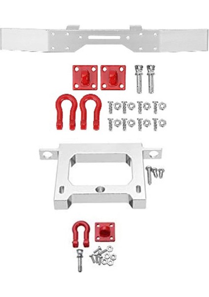 Rc Araba ve Kamyon Yükseltme Parçaları Wpl B14 Için Metal Ön ve Arka Tampon B16 Q60 Q61 1/16 Rc Trail Crawler Yükseltme Parçaları (Yurt Dışından)